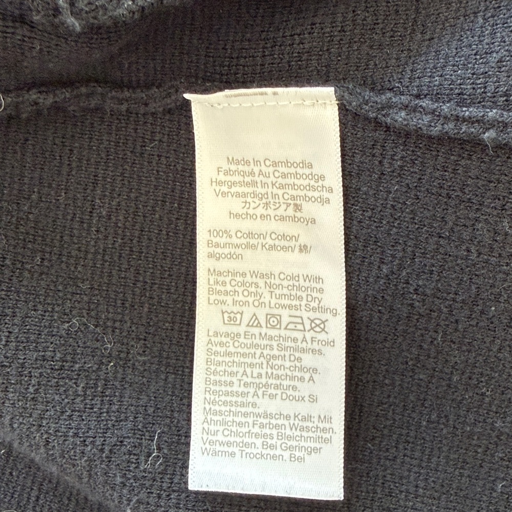 J.Crew factory 100% cotton sweater blazer size XS - Picture 11 of 11